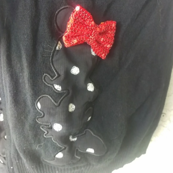 Disney parks authentic Minnie Mouse cardigan sweat - Picture 3 of 8